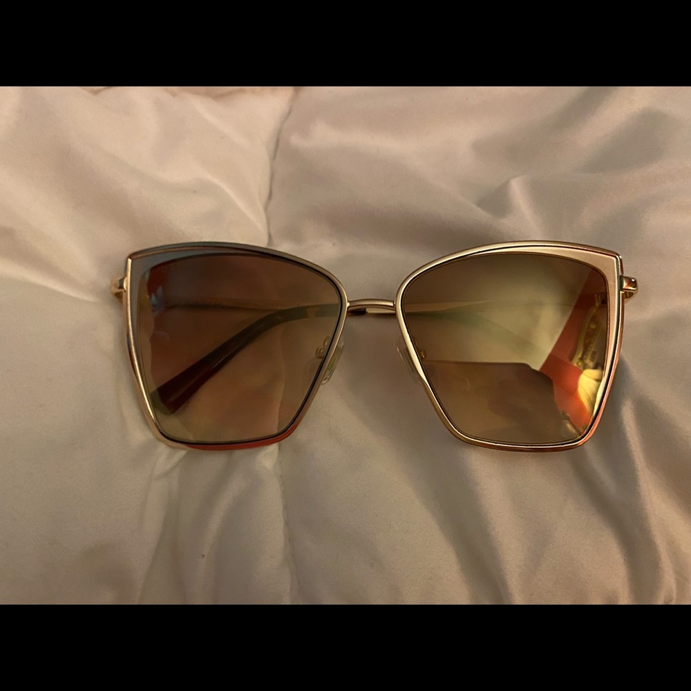 Diff eyewear Becky gold